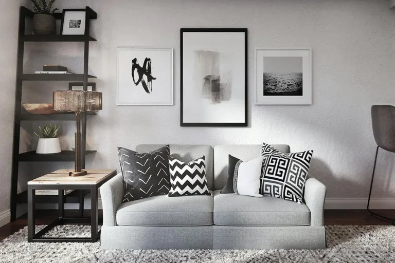 How to Combine Monochromatic Palettes with Earthy Elements in Your Living Room